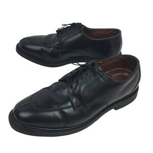 Allen Edmonds Classic Ashton Split Toe Mens 10 Leather Oxford Dress Shoes Black